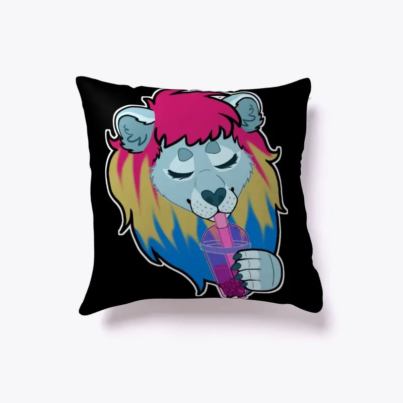 Bubble Tea Pride Lion (Pansexual)