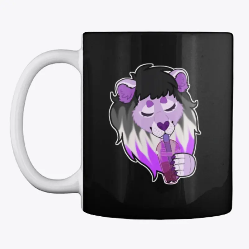 Bubble Tea Pride Lion (Asexual)