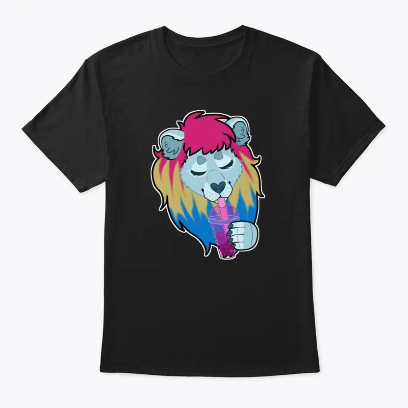 Bubble Tea Pride Lion (Pansexual)